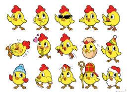 Studio Sabine - Illustraties & Ontwerp | Karakter ontwerp - Playtoday mascotte character design