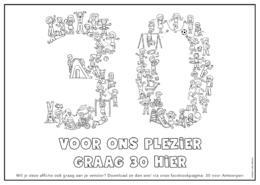 Studio Sabine - Illustraties & Ontwerp | kleurplaat - kilometer zone kinderen