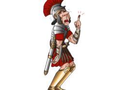 Studio Sabine - Illustraties & Ontwerp | Cartoons Romeins leger