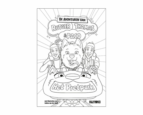 kleurplaat-rutger-thomas-paco-pretpark