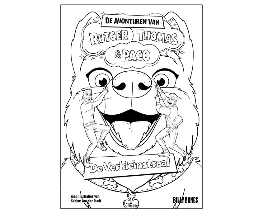 Kleurplaat-rutger thomas paco de-verkleinstraal-A4